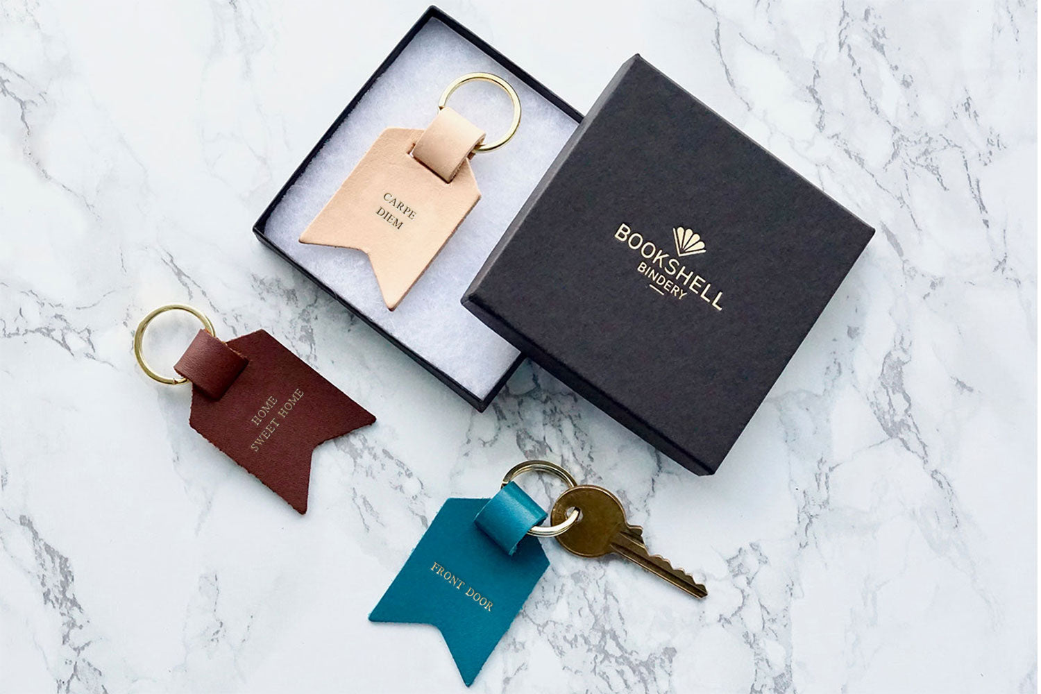 Mum keychain from Bookshell Bindery ready to gift in beautiful packaging